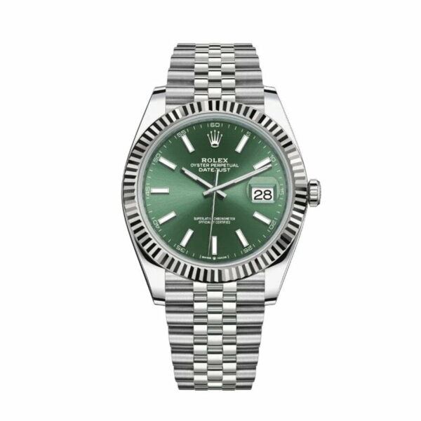 Datejust 41 Mint Green Dial Replica