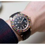 Rolex Perpetual Yacht-Master Gem-Set Bezel 116695 SATS Replica - Image 5